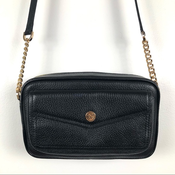 Michael Kors Bags Michael Kors Black Jet Set Travel Medium Pebbled